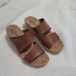 Korks Slip On Wedge